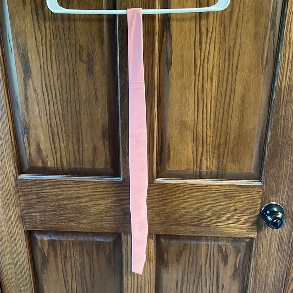 Pink Fabric Tie JF J. Ferrar